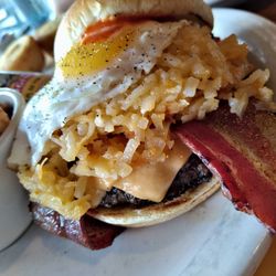 Fantastic Bacon on the Breakfast Burger