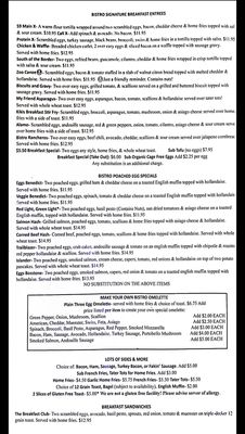 Menu photo 5 Main Street Bistro New Paltz, NY
