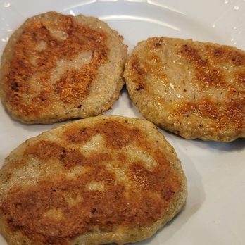 The White Sheep - Turkey sausage patties. Very good. - Breakfast & Brunch Near Me - Orland Park, Illinois
