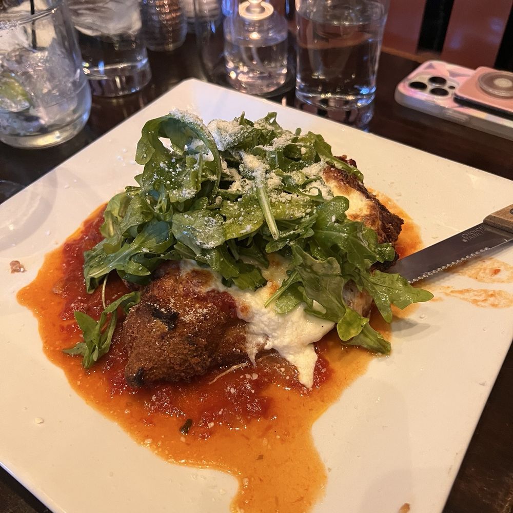 Sorella - Roasted Eggplant Parmigiano - Pizza Near Me - Hartford, Connecticut Sorella - Roasted Eggplant Parmigiano - Pizza Near Me - Hartford, Connecticut