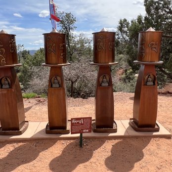 Scenic Sedona Tours - Prayer Wheels at Buddhist Temple - Bus Tours Near Me - Sedona, Arizona Scenic Sedona Tours - Prayer Wheels at Buddhist Temple - Bus Tours Near Me - Sedona, Arizona