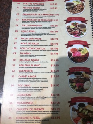 Menu photo 6 Yucatasia San Francisco, CA