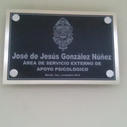 Servicio Externo de Apoyo Psicológico - Placa de identificación