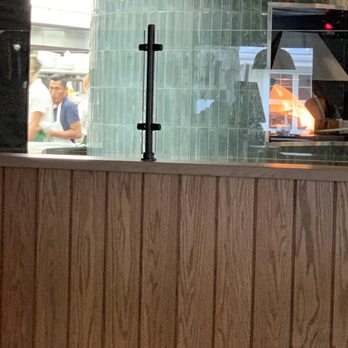 The Wharfside Patio Bar - a view of a pizza oven - Bars Near Me - Point Pleasant Beach, New Jersey