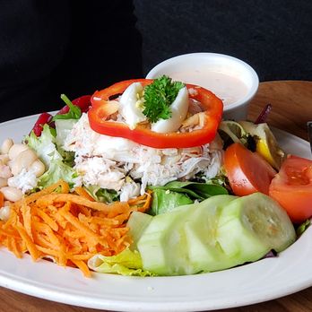 Nick's Seafood Restaurant - Ample size crab salad - Seafood Near Me - Pacifica, California Nick's Seafood Restaurant - Ample size crab salad - Seafood Near Me - Pacifica, California