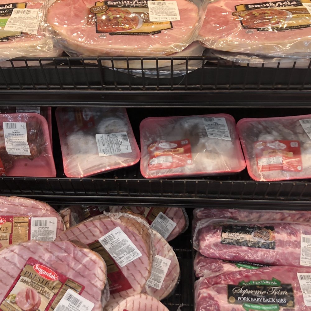 Bad meat storage. Stay away.