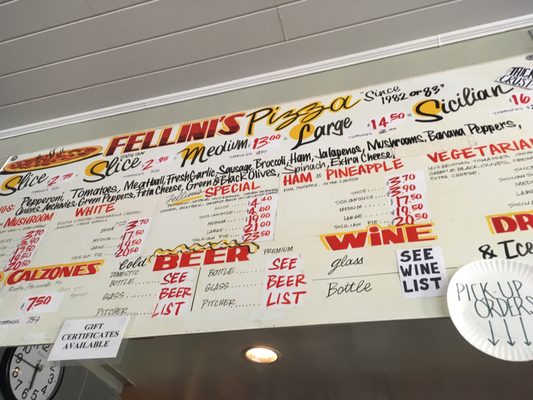 Menu photo 2 Fellini’s Pizza Atlanta, GA Menu photo 2 Fellini’s Pizza Atlanta, GA