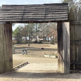 Jamestown Settlement - Fort exit to ships - Museums Near Me - Williamsburg, Virginia Jamestown Settlement - Fort exit to ships - Museums Near Me - Williamsburg, Virginia