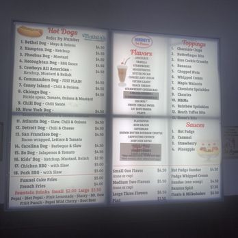 I Scream U Scream - Picture of the menu - Ice Cream & Frozen Yogurt Near Me - Hampton, Virginia I Scream U Scream - Picture of the menu - Ice Cream & Frozen Yogurt Near Me - Hampton, Virginia