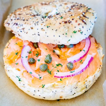 Buzz & Bites - Bagel Lox. Yum! Instagram: @absofreakinglutelyyummy - Coffee & Tea Near Me - Houston, Texas