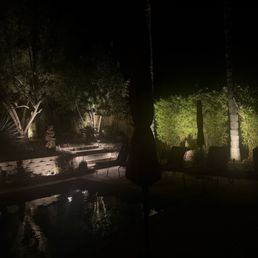 Landscape uplighting Landscape uplighting
