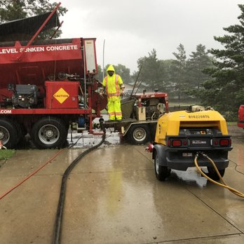Super K Mudjacking - Even in the rain - Masonry/Concrete Near Me - Edmonton, Alberta