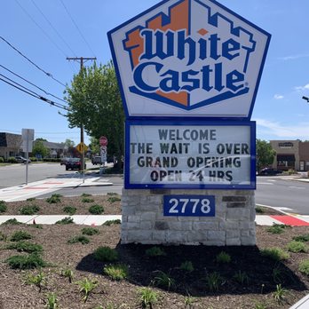 White Castle - The sign. - Fast Food Near Me - Brick, New Jersey