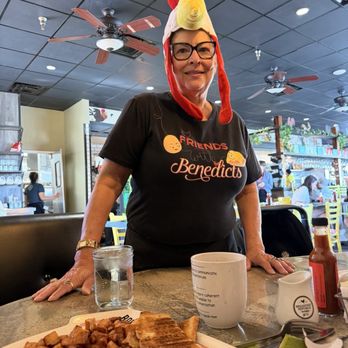Breakfast Republic - Flora great host but she break your arm for a review!!! - Breakfast & Brunch Near Me - Palm Desert, California