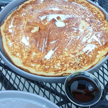 Biscuit & Hogs - Huge pancake - New American Near Me - Meridian, Idaho