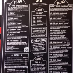 Jimmy John's - Menu