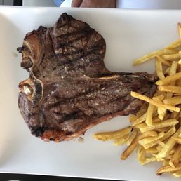 Grilled T-bone steak