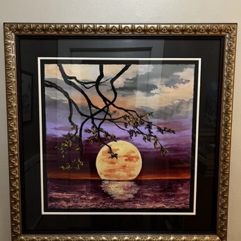 Framed In Time - Original art piece by David Najar with an ornate frame to match the art and my wall. - Art Galleries Near Me - Framingham, Massachusetts