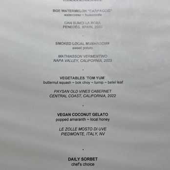 The Alden - Tasting menu (course 4 was swapped out) - New American Near Me - Chamblee, Georgia