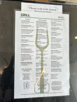 Menu photo 6 Grill & Vine Denver, CO