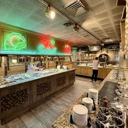 Brick Oven Provo - Buffet room