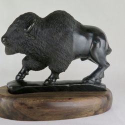 McMullen Jewelry Natural Stone Gallery - Obsidian Carving