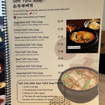 Tofu House - 8/20/24 Menu - Korean Near Me - Reno, Nevada Tofu House - 8/20/24 Menu - Korean Near Me - Reno, Nevada