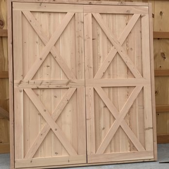 True Elegance Woodworking - Custom double barn door. - Carpenters Near Me