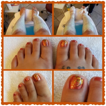 Good Nails - Fun Fall color/design! - Nail Salons Near Me - Benicia, California