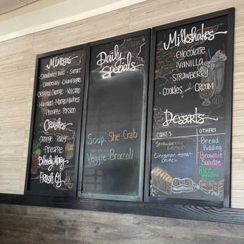 Brick House Diner - Daily special board - Seafood Near Me - Virginia Beach, Virginia