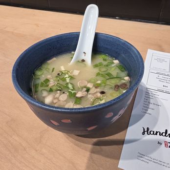 Handroll By Zeppin - Miso soup $2.50 - Sushi Bars Near Me - Eastvale, California Handroll By Zeppin - Miso soup $2.50 - Sushi Bars Near Me - Eastvale, California