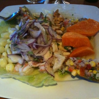 Chalan on the Beach - Ceviche mixto Al Chalan - Latin American Near Me - Miami Beach, Florida