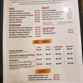 Bawarchi Biryanis - menu - Indian Near Me - Chandler, Arizona Bawarchi Biryanis - menu - Indian Near Me - Chandler, Arizona