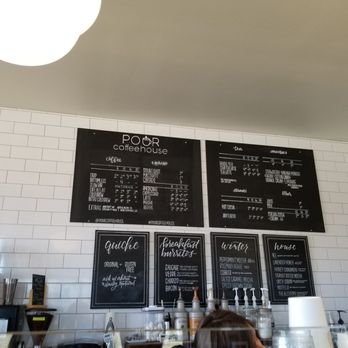 Pour Coffeehouse - Menu - Coffee & Tea Near Me - Olathe, Kansas