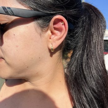 Big Fish Piercing - Helix piercing by Devyn! - Piercing Near Me - Solana Beach, California