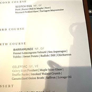 Sky Bistro - The right side of the menu - Canadian (New) Near Me - Banff, Alberta Sky Bistro - The right side of the menu - Canadian (New) Near Me - Banff, Alberta