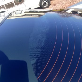 Express Tints - Looks great right? Lol worst ever - Auto Glass Services Near Me - Saint George, Utah