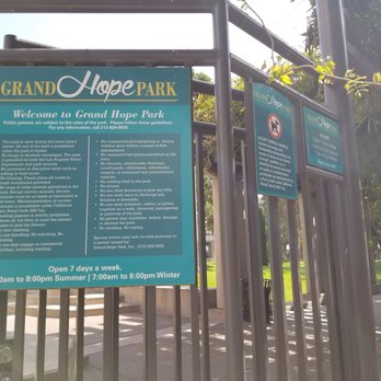 Grand Hope Park - Hours of operation - Parks Near Me - Los Angeles, California Grand Hope Park - Hours of operation - Parks Near Me - Los Angeles, California