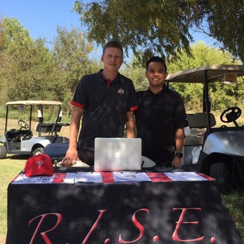 RISE Physical Therapy - Carlsbad - Dr. Hollstegge and Dr. Nguyen sharing their expertise of physical therapy at a community golf event! - Physical Therapy Near Me - Carlsbad, California RISE Physical Therapy - Carlsbad - Dr. Hollstegge and Dr. Nguyen sharing their expertise of physical therapy at a community golf event! - Physical Therapy Near Me - Carlsbad, California