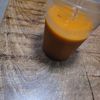 Im Thai Cuisine - a smoothie in a plastic cup - Thai Near Me - Buda, Texas