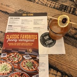 Oak & Stone - Menu