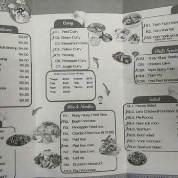 Kluay Kluay Thai Restaurant - To go menu - Thai Near Me - Bryan, Texas