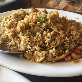 Lao Thai Kitchen - One of the fried rice dishes we got. It was just ok - Thai Near Me - Albany, California Lao Thai Kitchen - One of the fried rice dishes we got. It was just ok - Thai Near Me - Albany, California