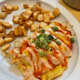 Buffalo Chicken Omelet