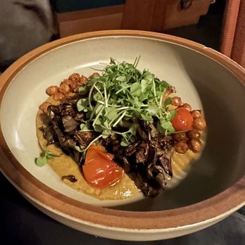 The Overland - Mushroom entre - Cocktail Bars Near Me - Redlands, California