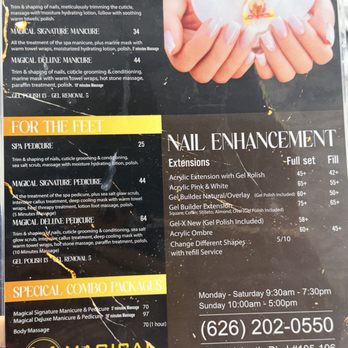 Magical Nails & Spa - Nail Salons Near Me - Monterey Park, California