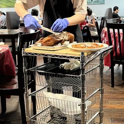 Royal Kitchen - Peking duck table service.