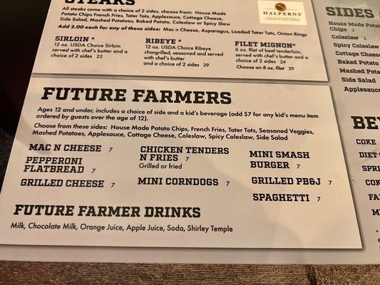 Menu photo 7 The Depot Greenfield, IN