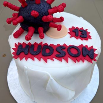 All About You Events - Toilet paper base cake with Covid-19 cell on top. - Wedding Planning Near Me - Newport Beach, California All About You Events - Toilet paper base cake with Covid-19 cell on top. - Wedding Planning Near Me - Newport Beach, California