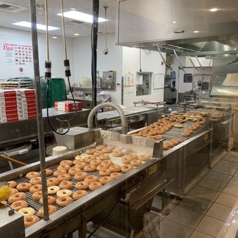 Krispy Kreme - Donuts in the making - Donuts Near Me - Concord, California